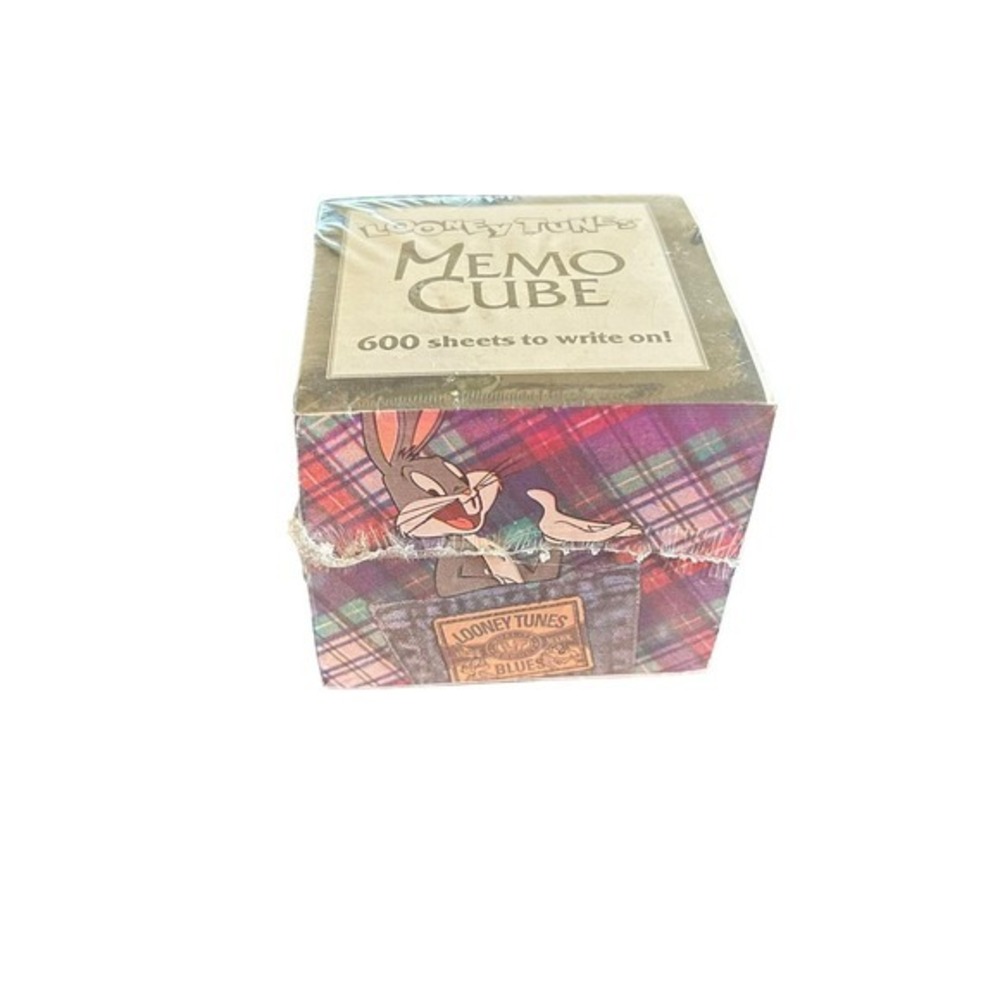 Looney Tunes Bugs Bunny 600 Sheets Memo Cube Nelson Graphomania 1995 Warner Bros